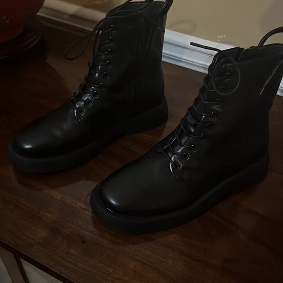 Black Franco Sarto Moto Boots. Size 8.5. Brand new. Never worn. Pretty - Picture 5 of 5